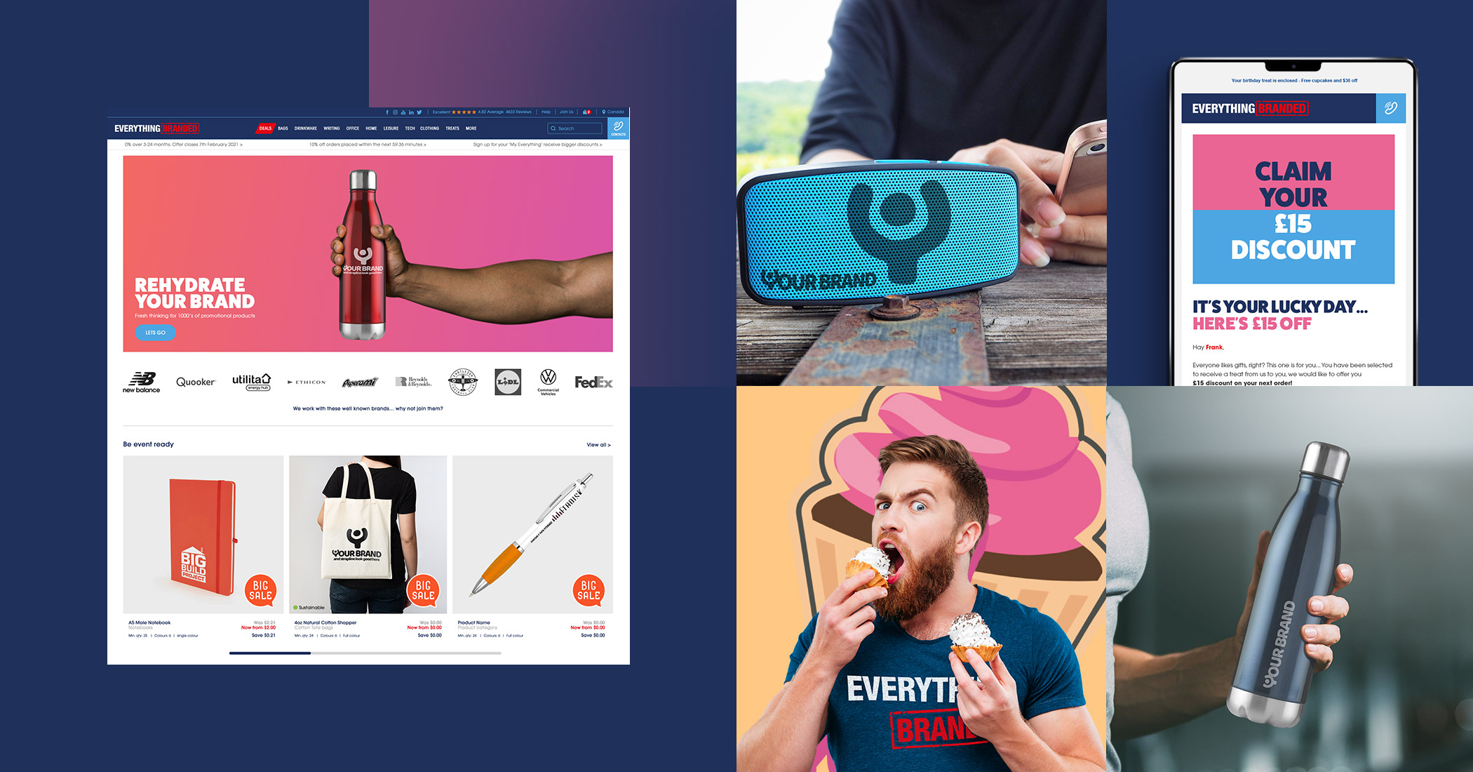 Everything branded moodboard